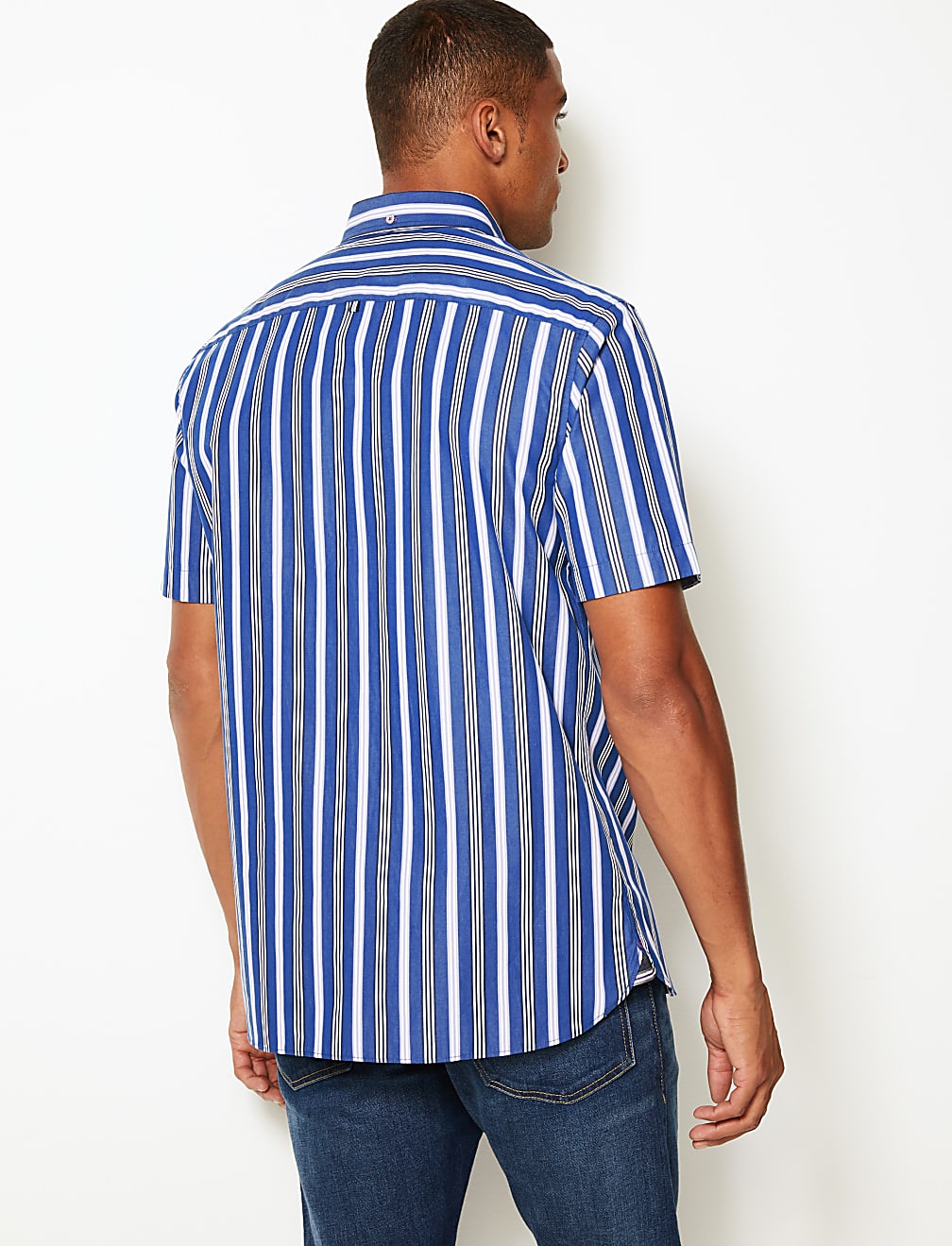 Cotton Striped Relaxed Shirt