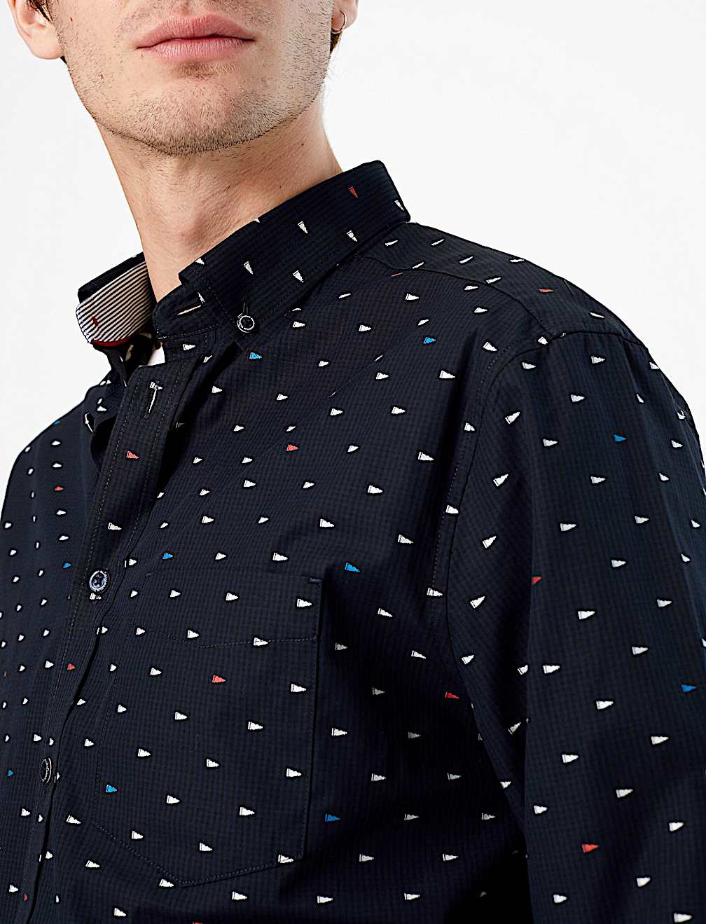 Pure Cotton Printed Shirt