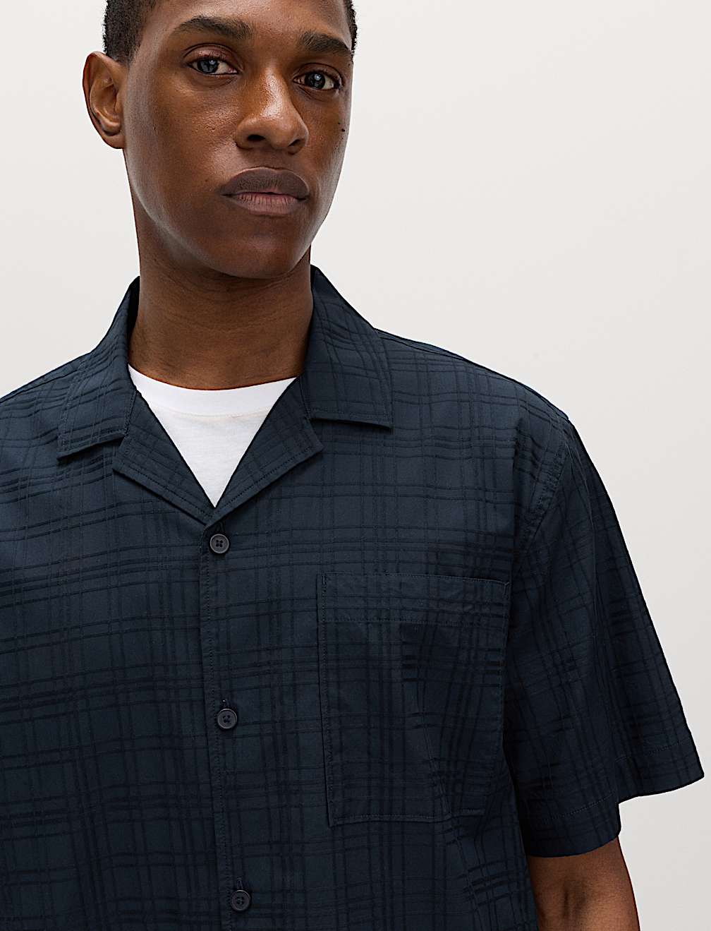 Regular Fit Pure Cotton Short Sleeve Shirt