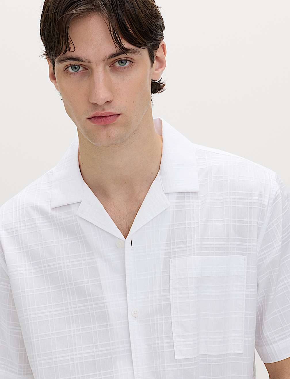 Regular Fit Pure Cotton Short Sleeve Shirt