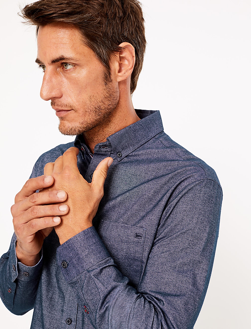 Pure Cotton Oxford Shirt