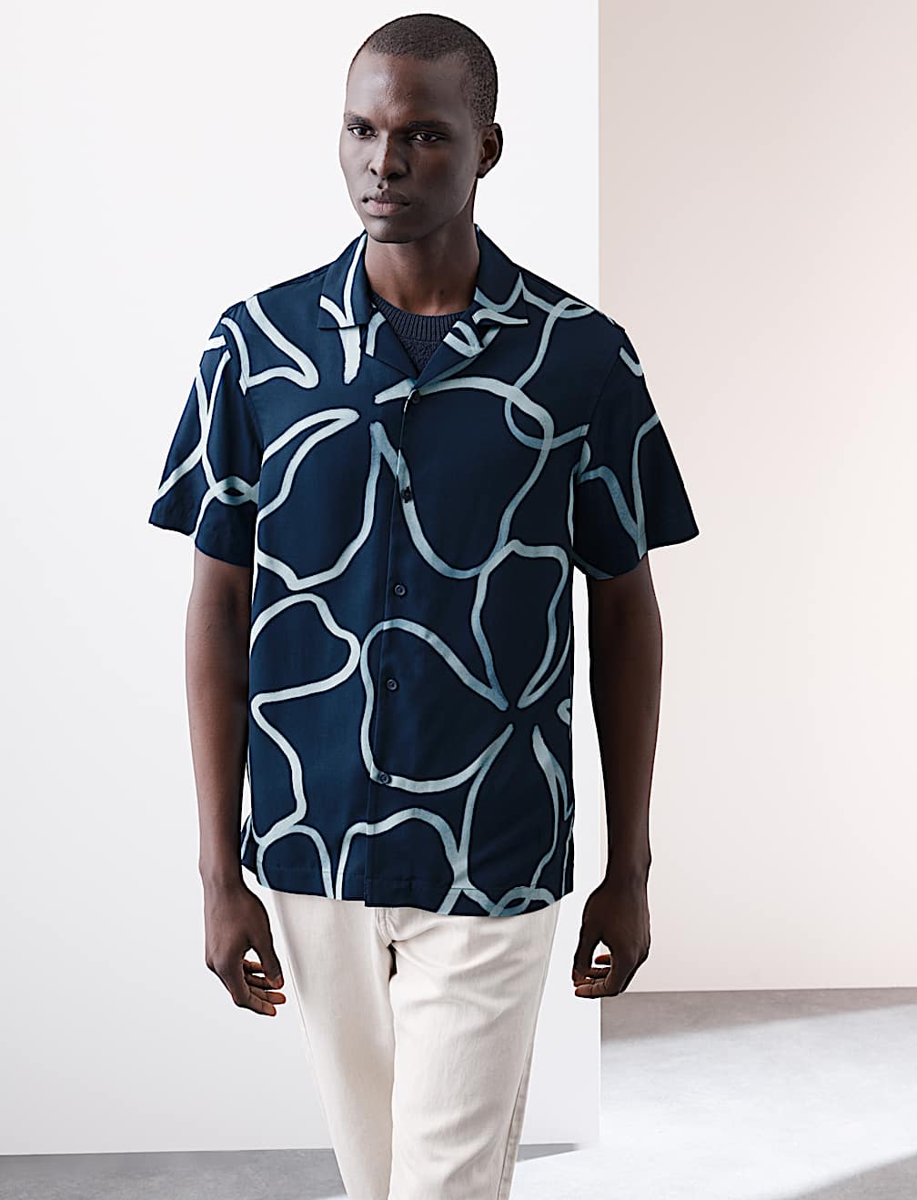 Regular Fit Floral Shirt