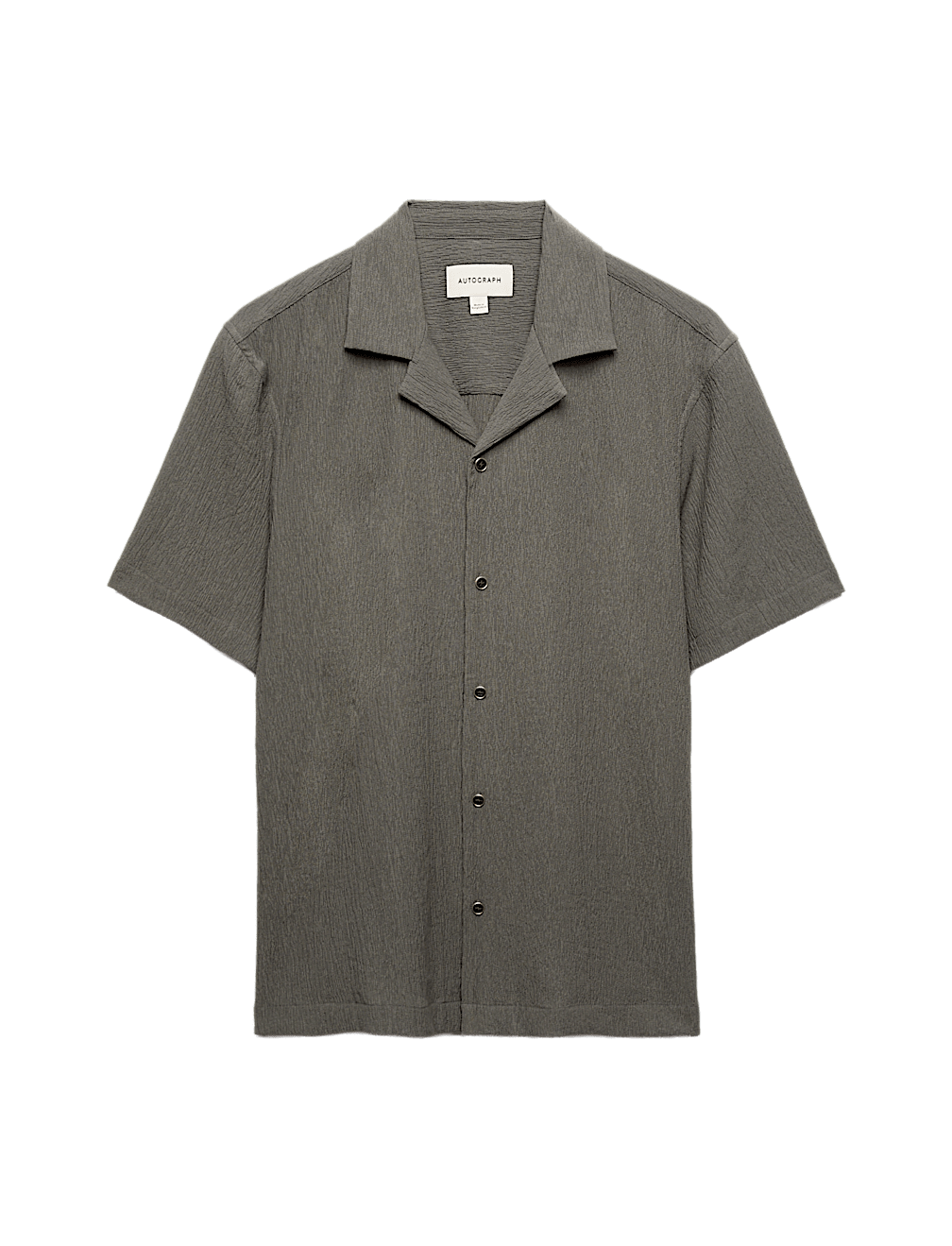 Regular Fit Crinkle Seersucker Shirt