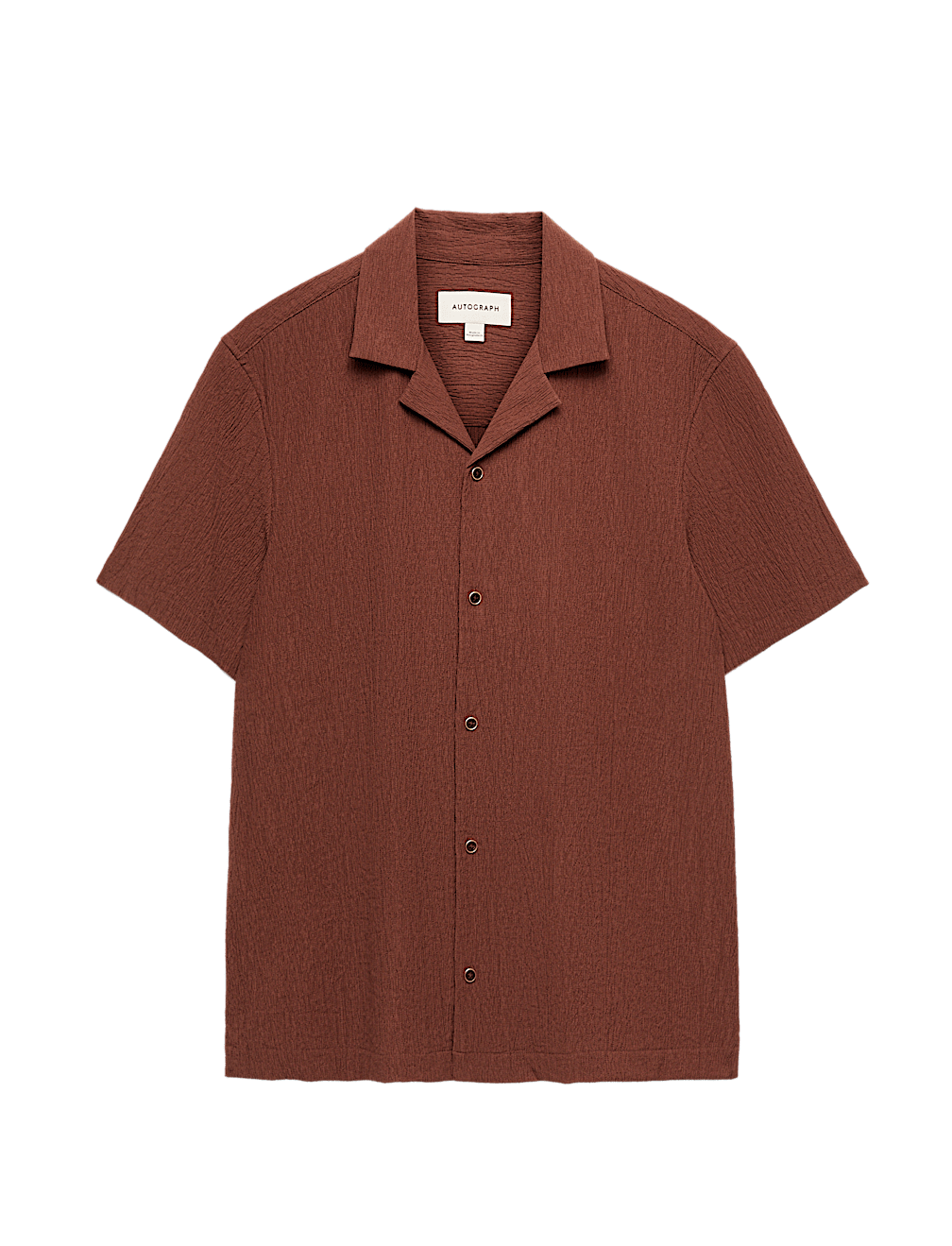 Regular Fit Crinkle Seersucker Shirt