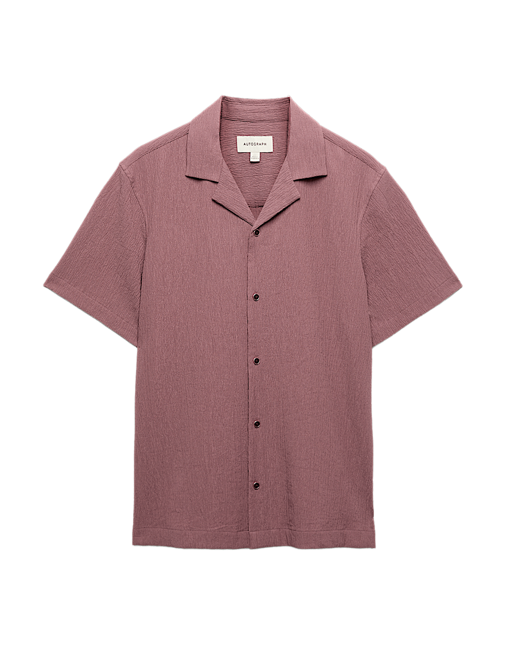 Relaxed Fit Crinkle Seersucker Shirt