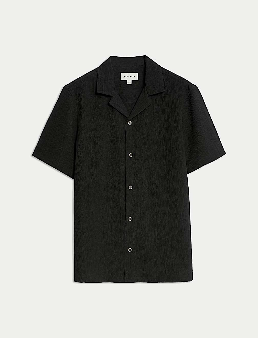 Regular Fit Crinkle Seersucker Shirt
