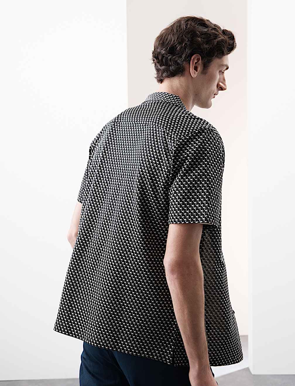 Regular Fit Pure Cotton Short Sleeve Shirt
