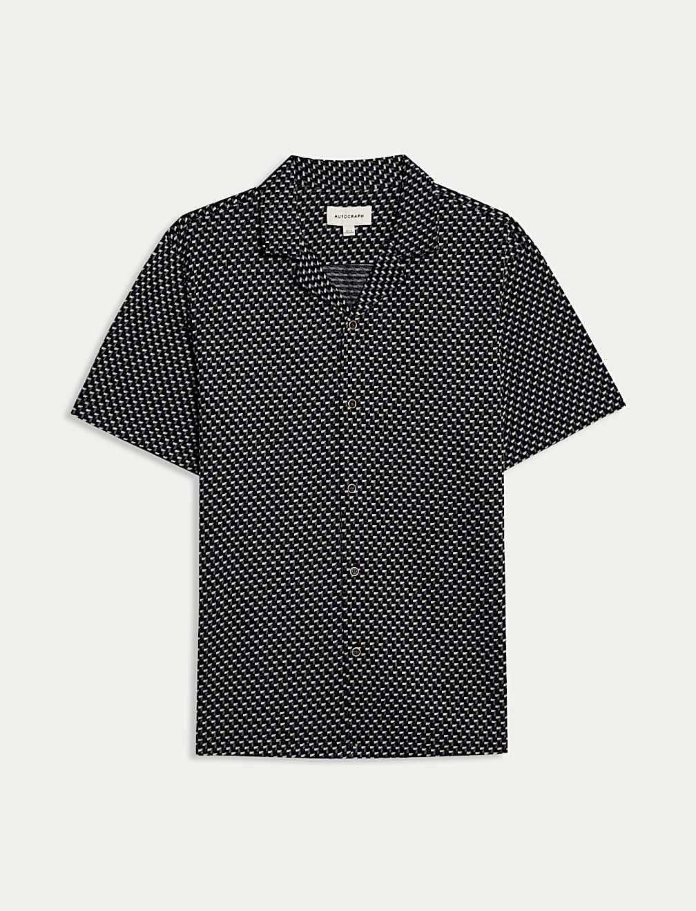 Regular Fit Pure Cotton Short Sleeve Shirt