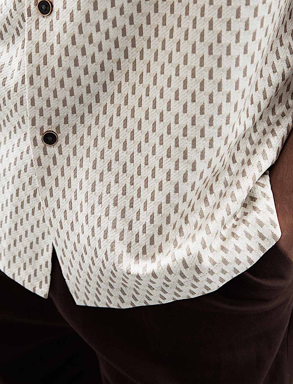 Regular Fit Pure Cotton Short Sleeve Shirt