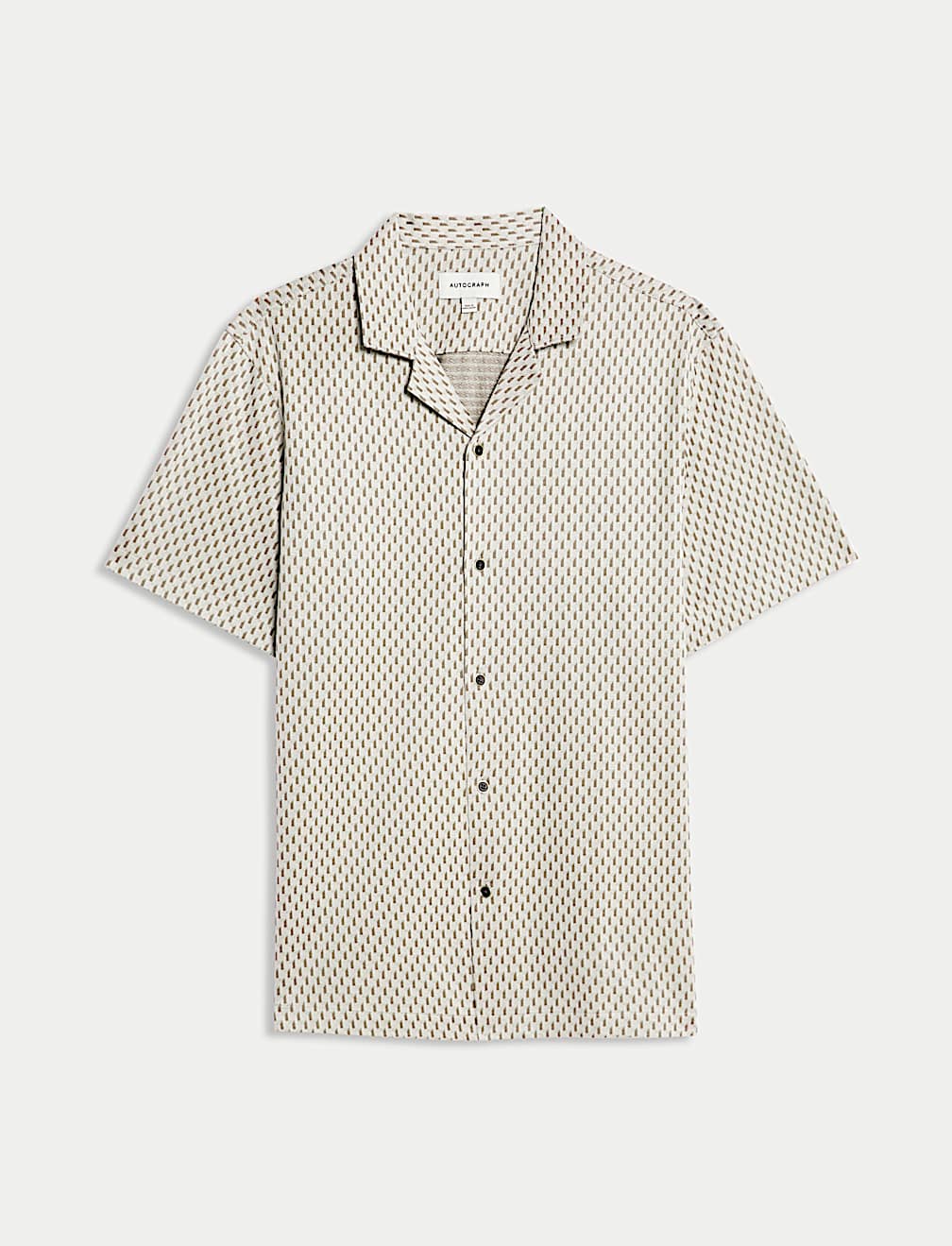 Regular Fit Pure Cotton Short Sleeve Shirt