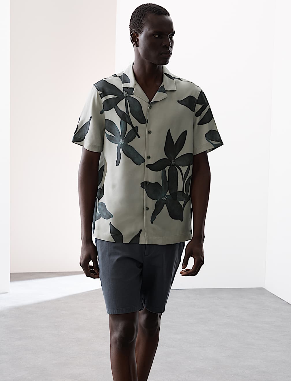 SS Floral Tonal Print