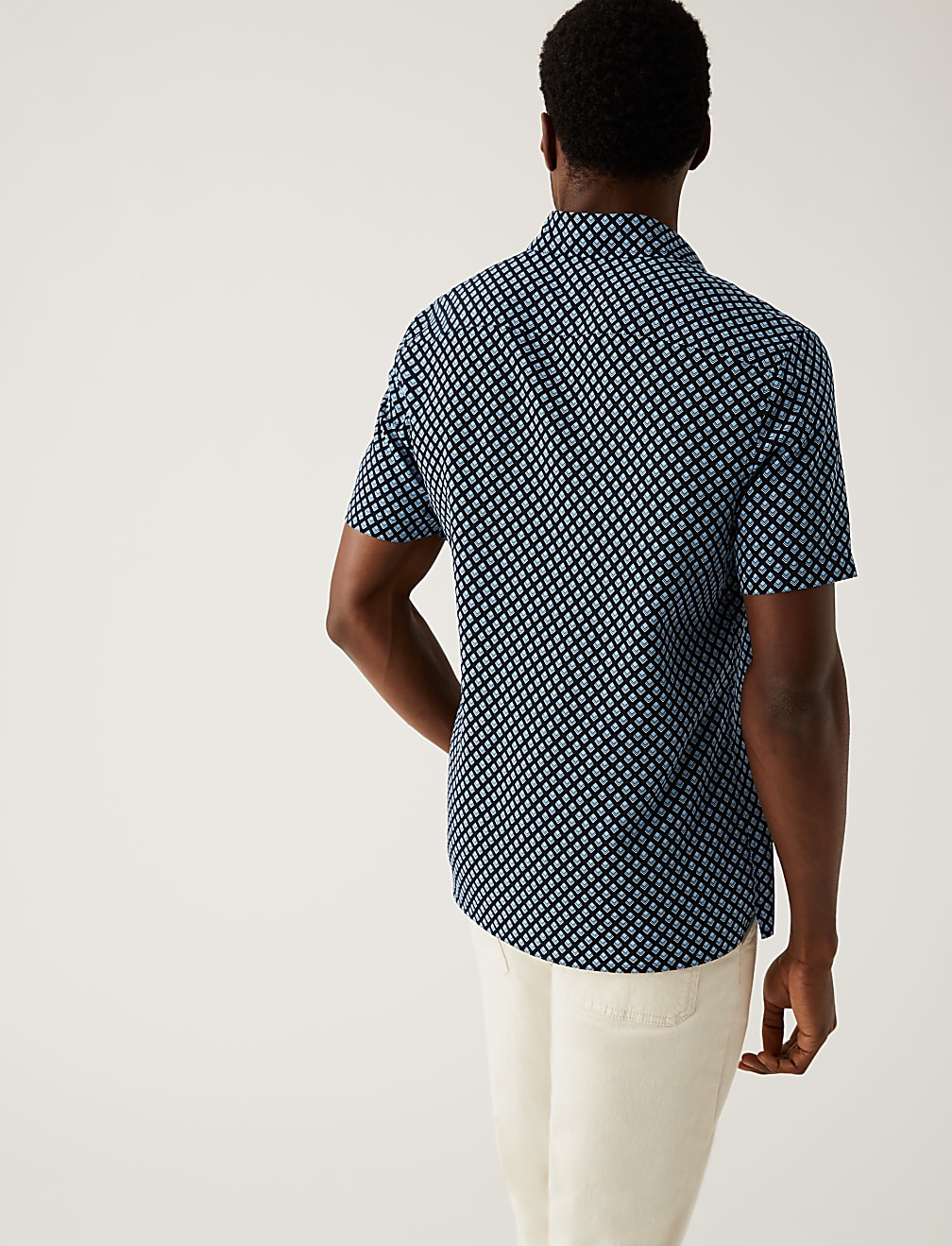 Geometric Print Shirt