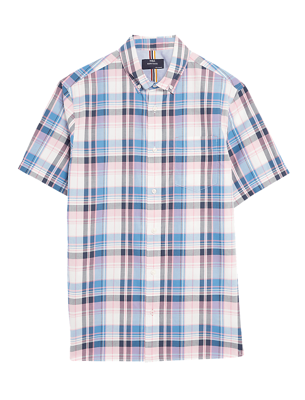 Pure Cotton Check Shirt