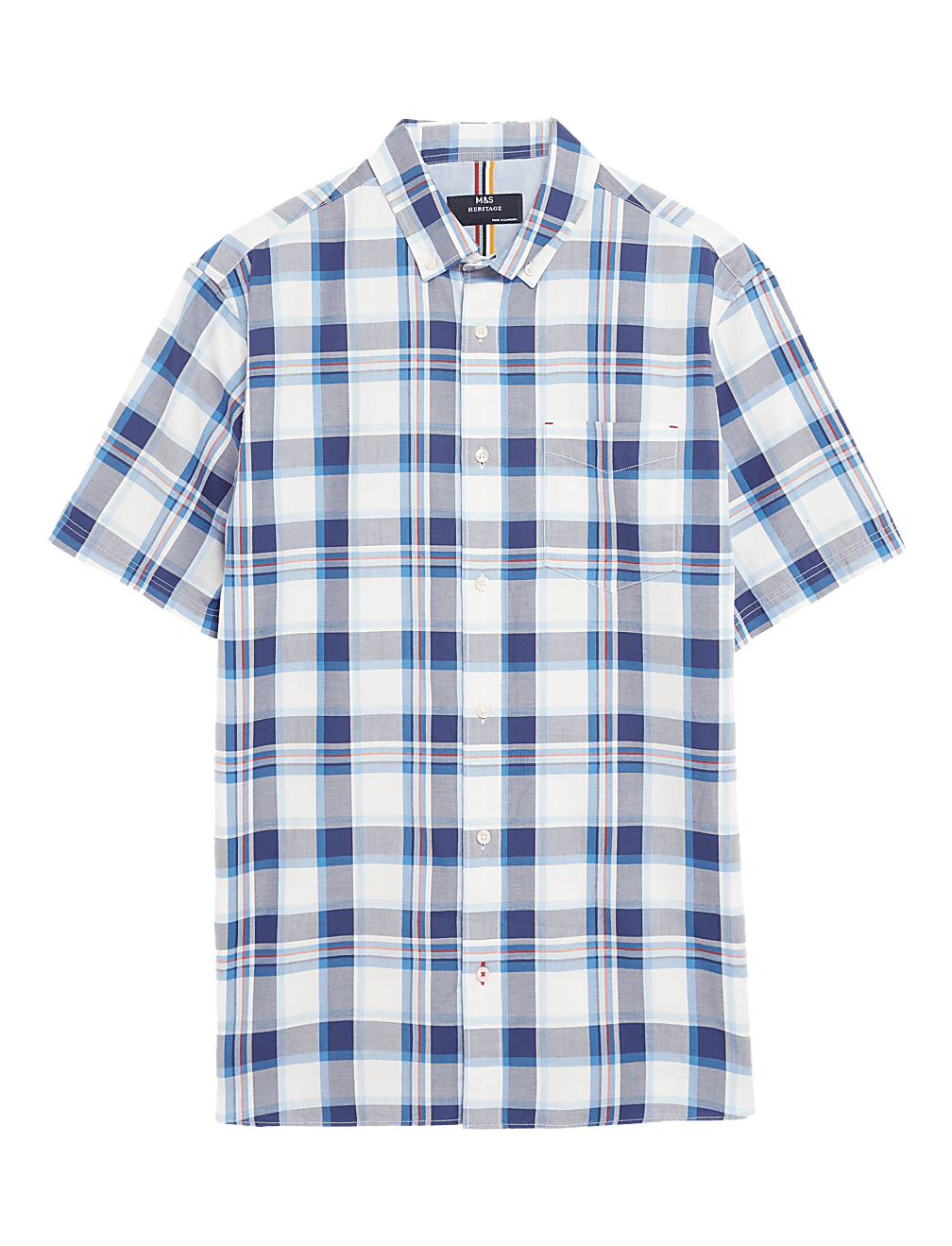 Pure Cotton Check Shirt