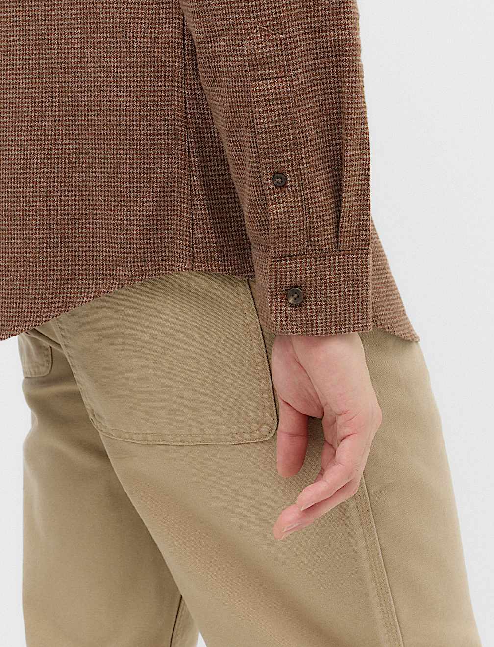 Pure Cotton Flannel Shirt
