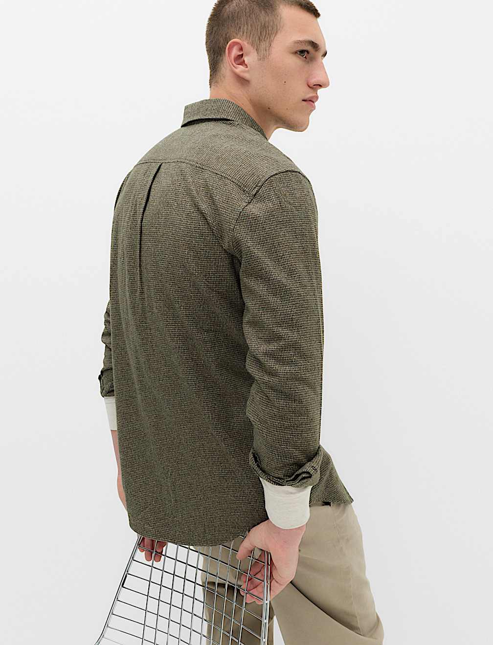 Pure Cotton Flannel Shirt