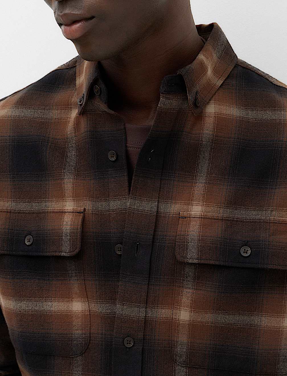Pure Cotton Flannel Shirt