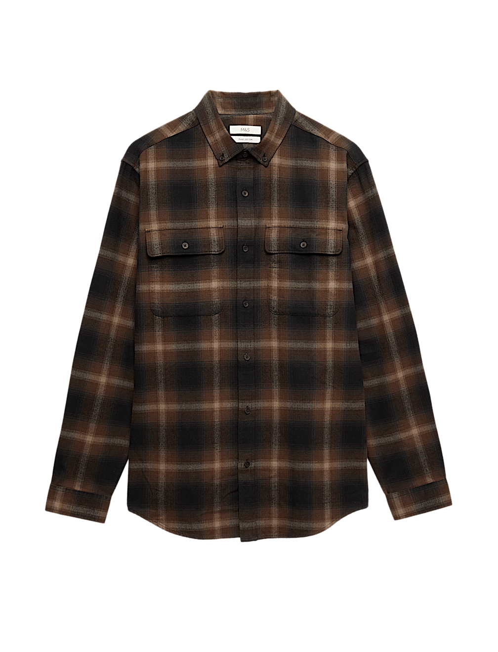 Pure Cotton Flannel Shirt
