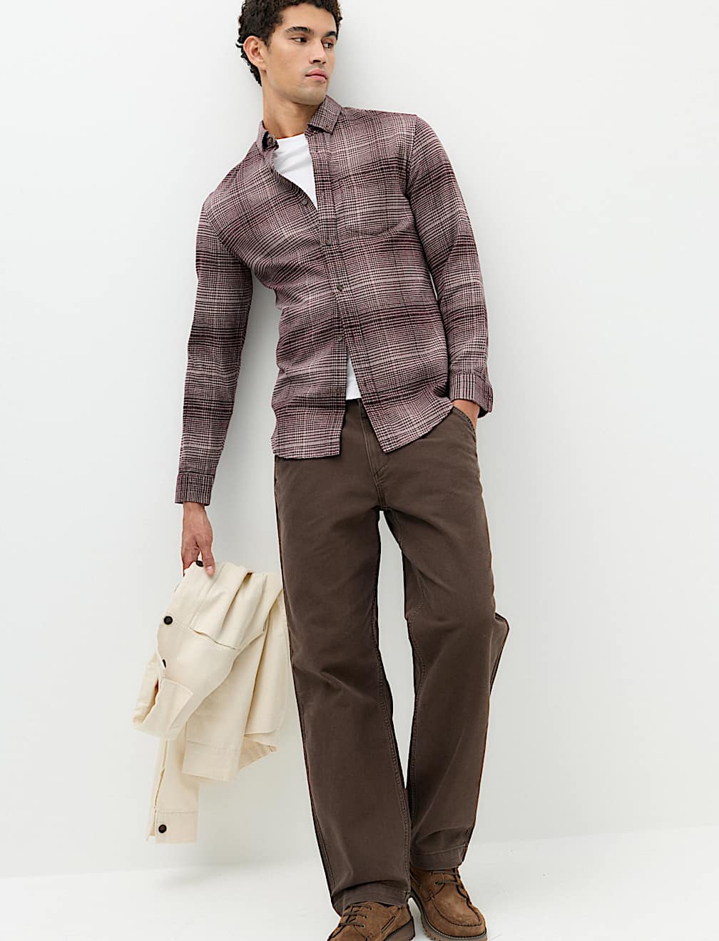 Pure Cotton Flannel Shirt