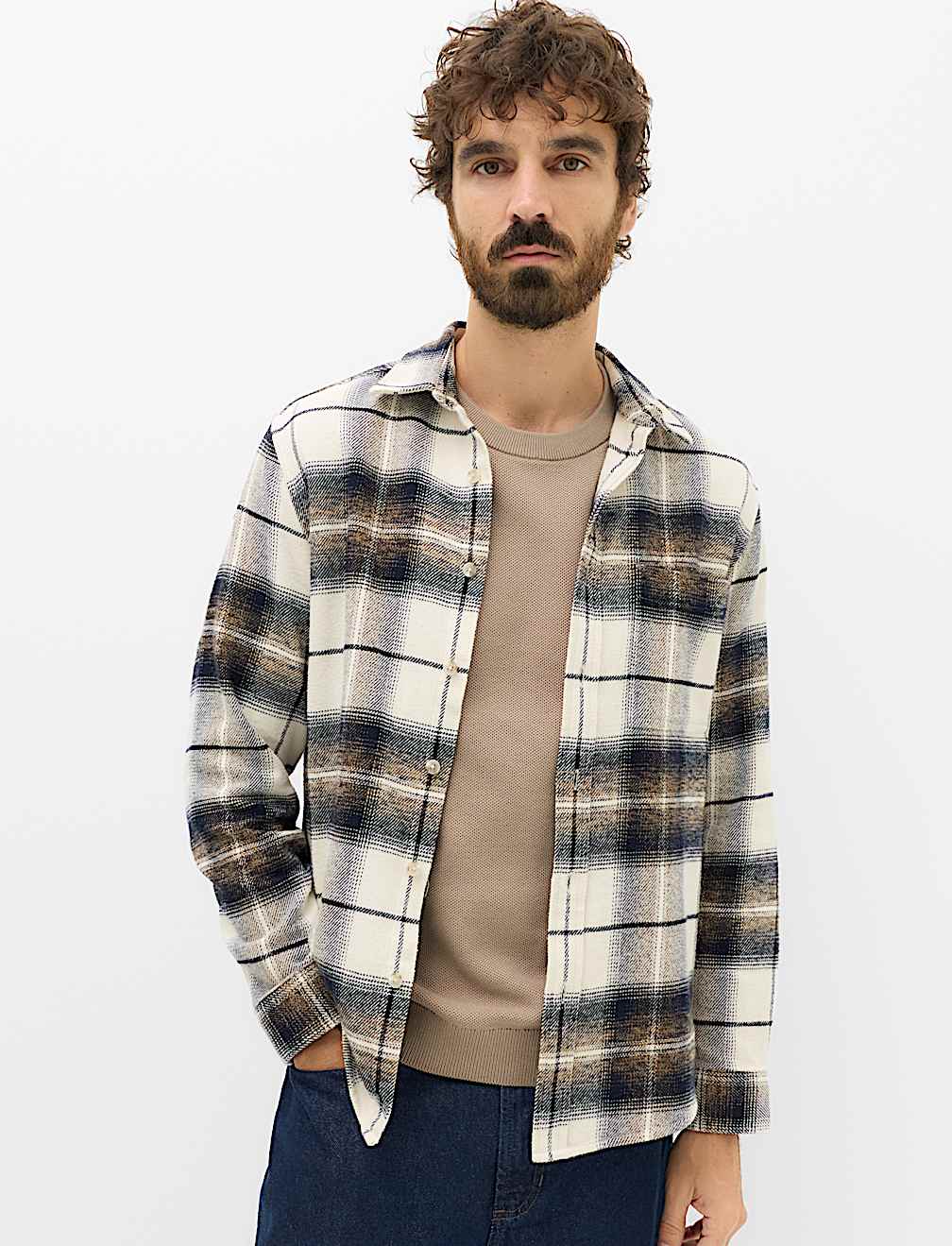 Pure Cotton Grindle Flannel Shirt