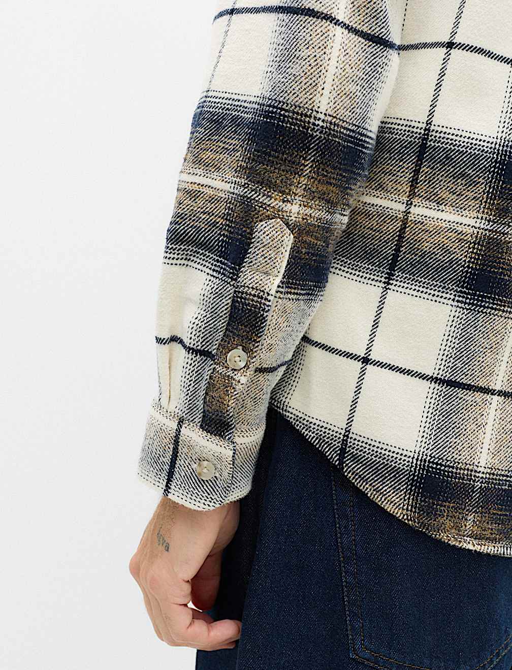 Pure Cotton Grindle Flannel Shirt