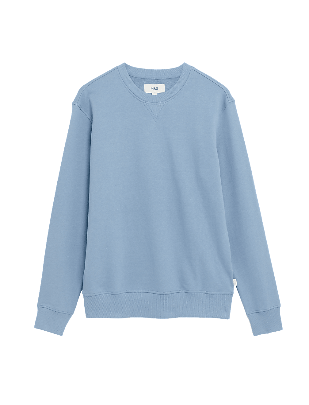 Pure Cotton Crew Neck Sweatshirt