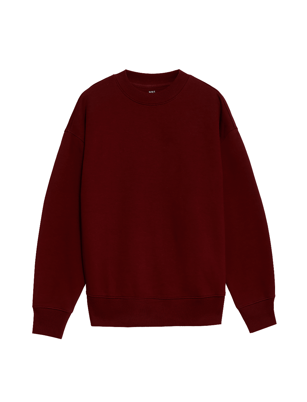 Oversized Cotton Rich Crew Neck Sweatshirt