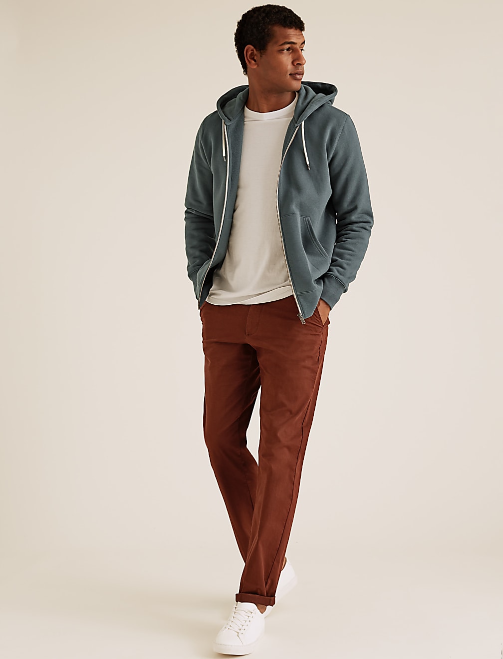 Heavyweight Zip Up Hoodie