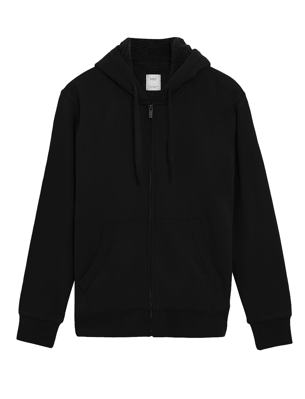 Pure Cotton Fleece Lined Hoodie
