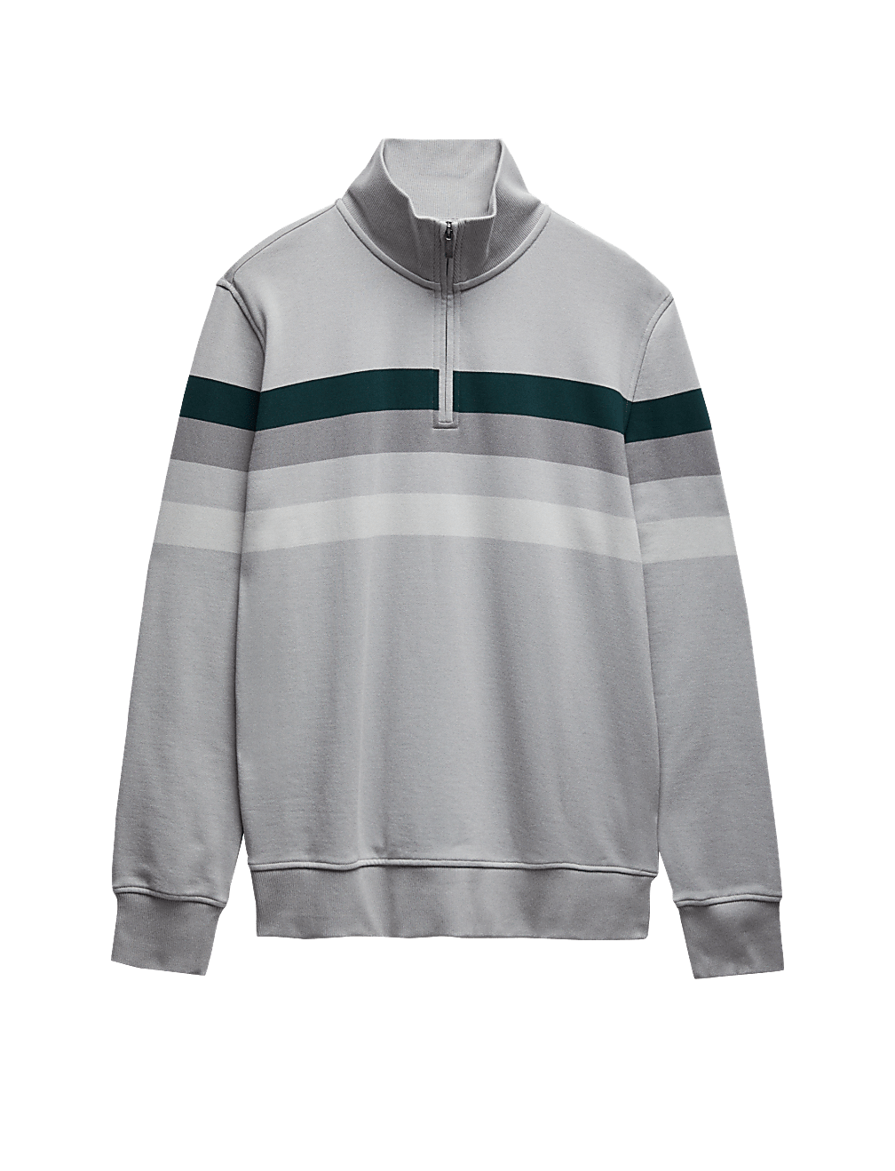 Pure Cotton Half Zip Sweatshirt