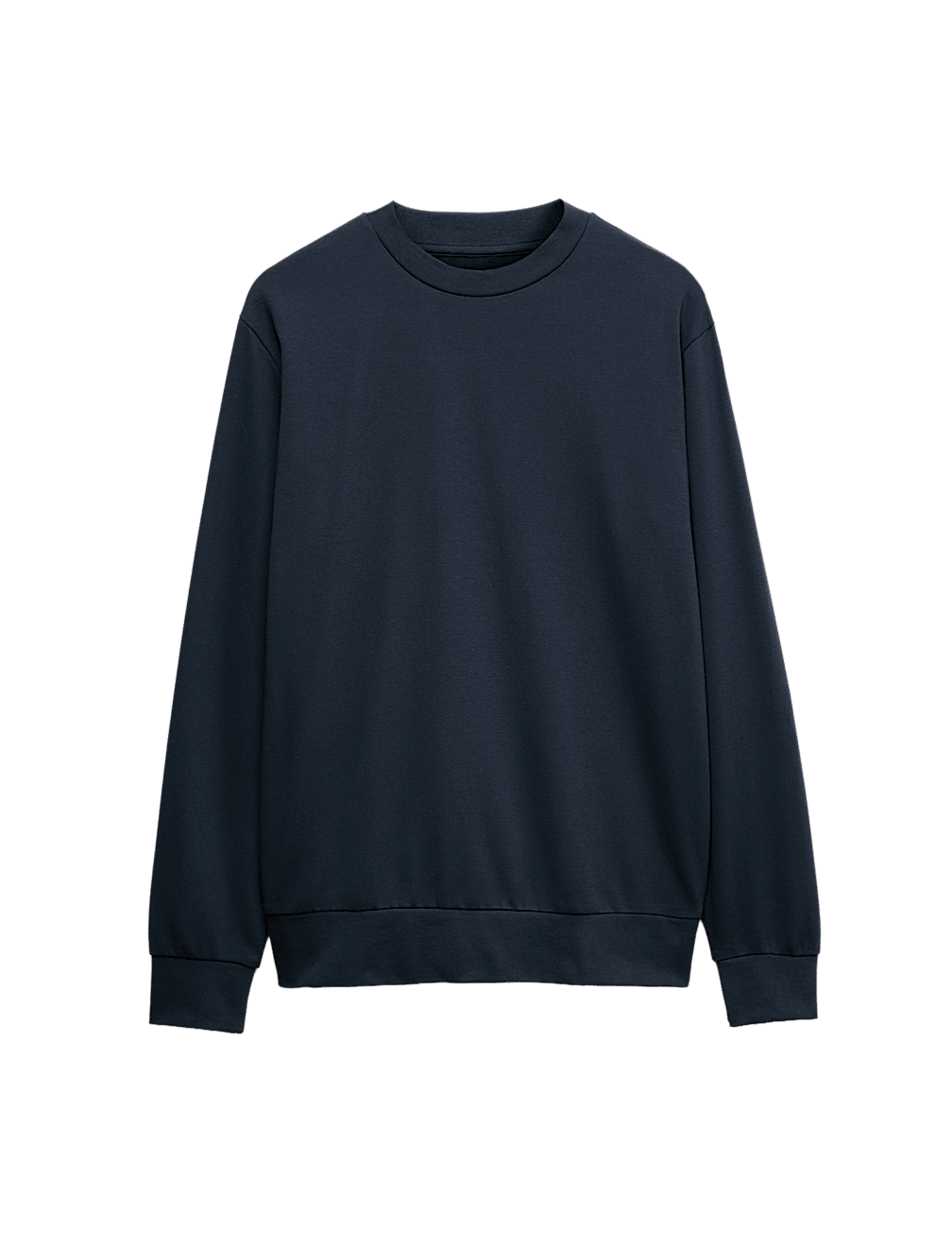 Cotton Rich Crew Neck Sweatshirt