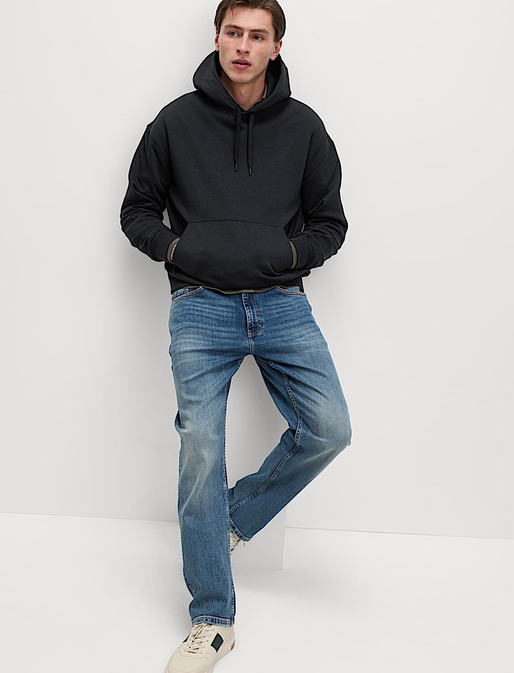 Oversized Cotton Rich Hoodie