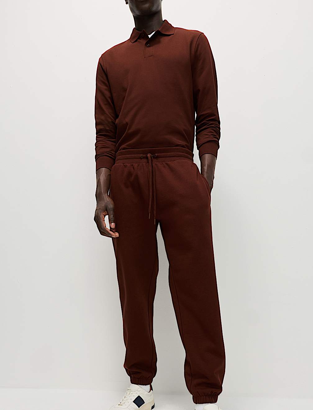 Elasticated Waist Cotton Rich Joggers