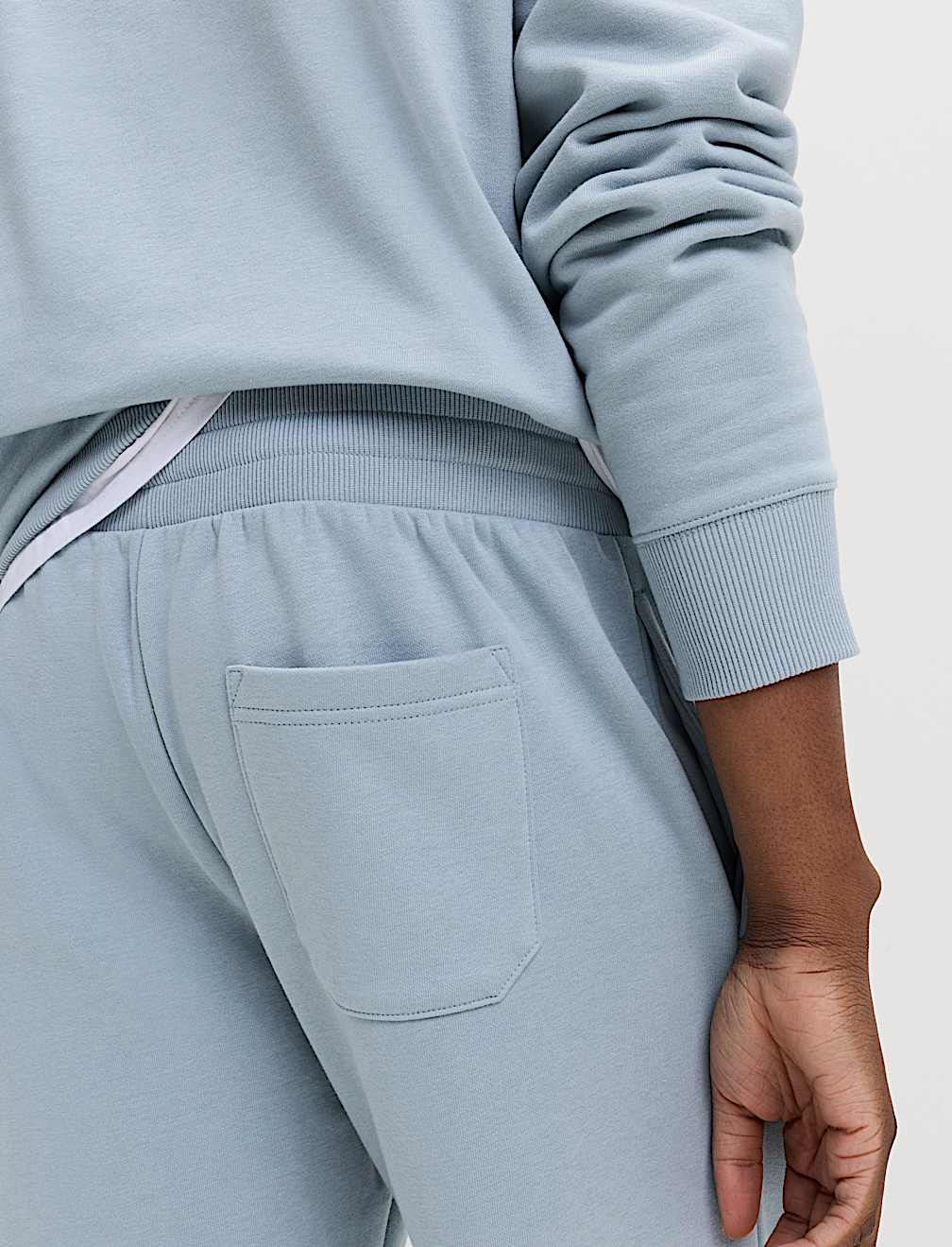 Elasticated Waist Cotton Rich Joggers