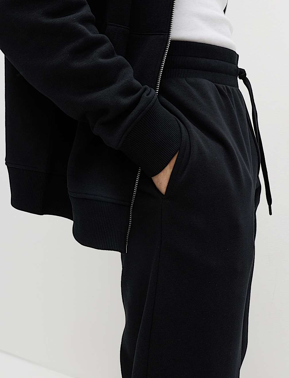 Elasticated Waist Cotton Rich Joggers