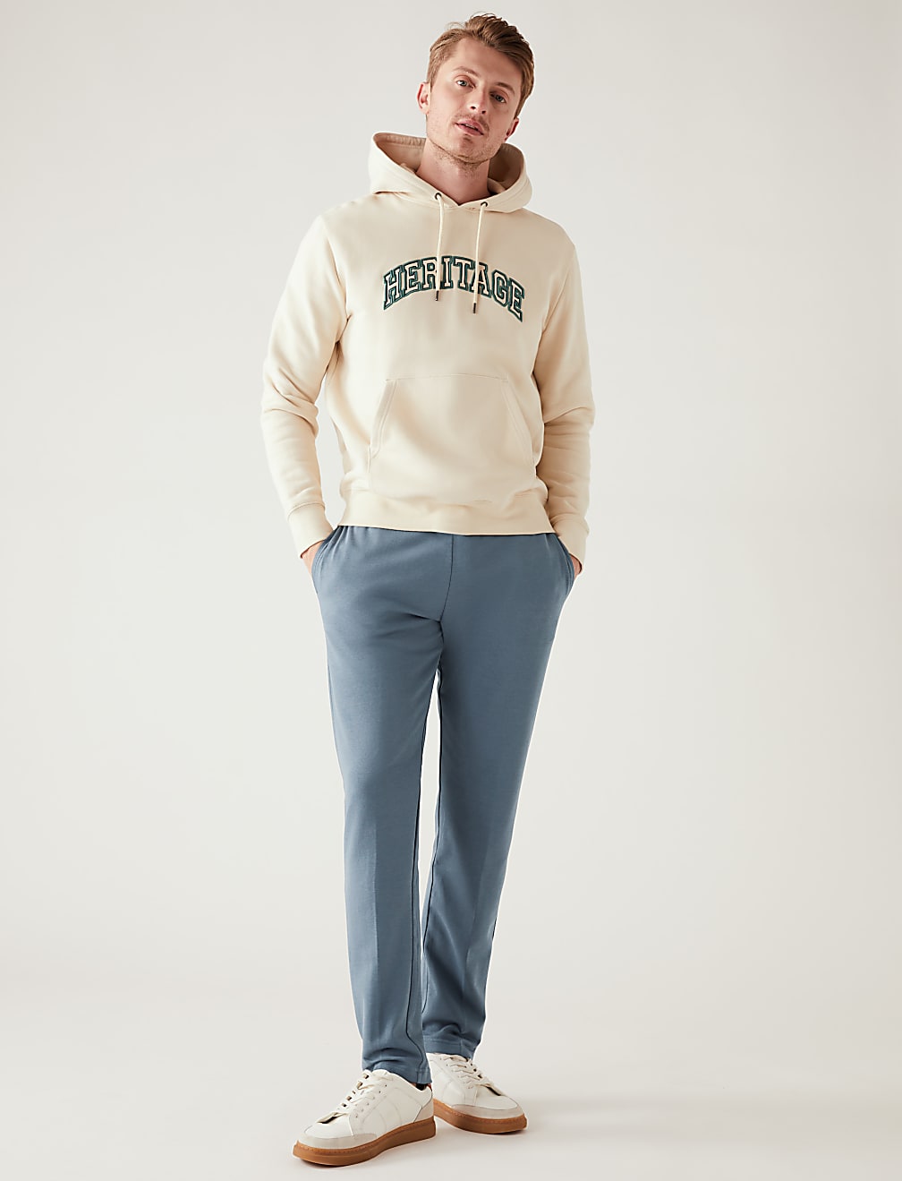 Cotton Rich Straight Leg Joggers