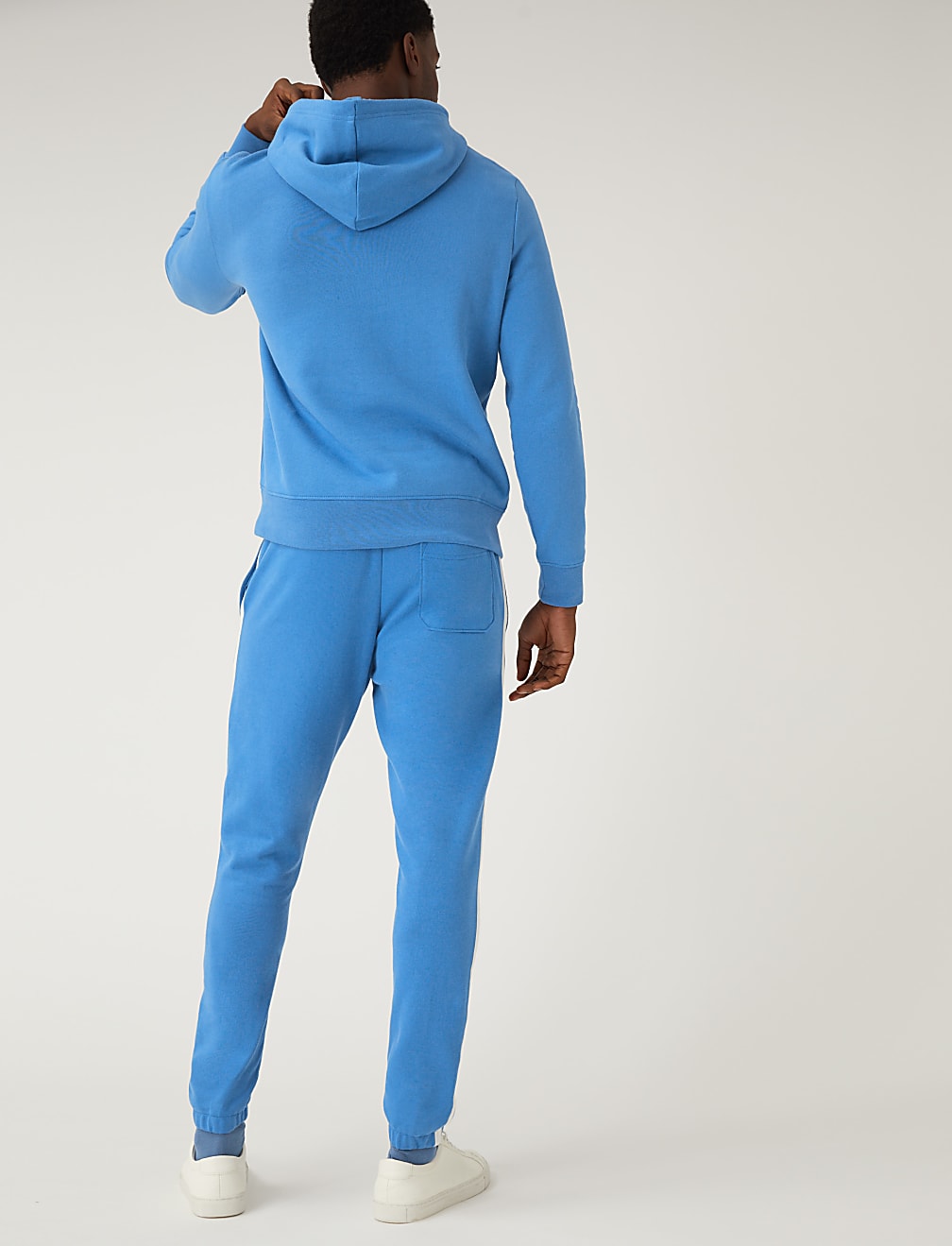 Side Stripe Pure Cotton Joggers