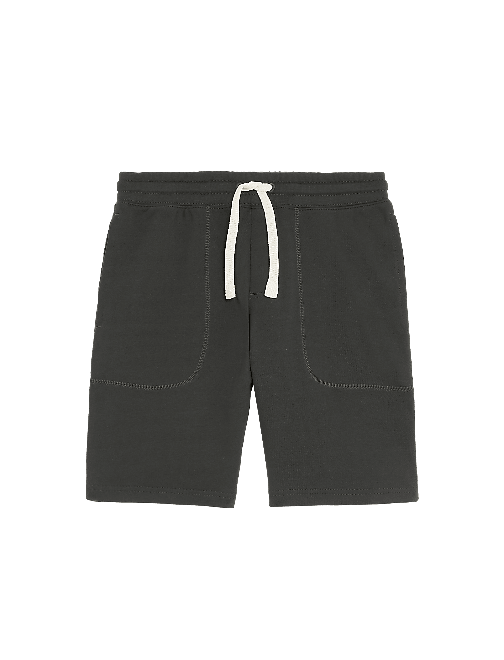 Pure Cotton Drawstring Jersey Shorts