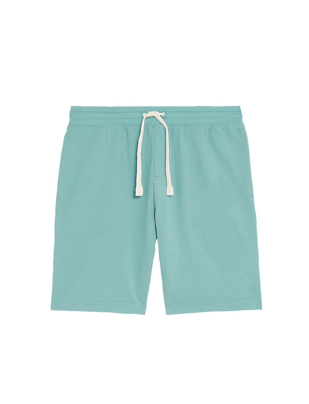 Pure Cotton Drawstring Jersey Shorts