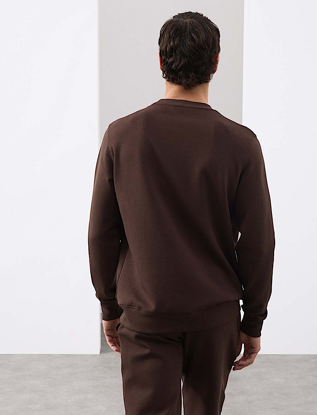 Cotton Rich Crew Neck Sweatshirt