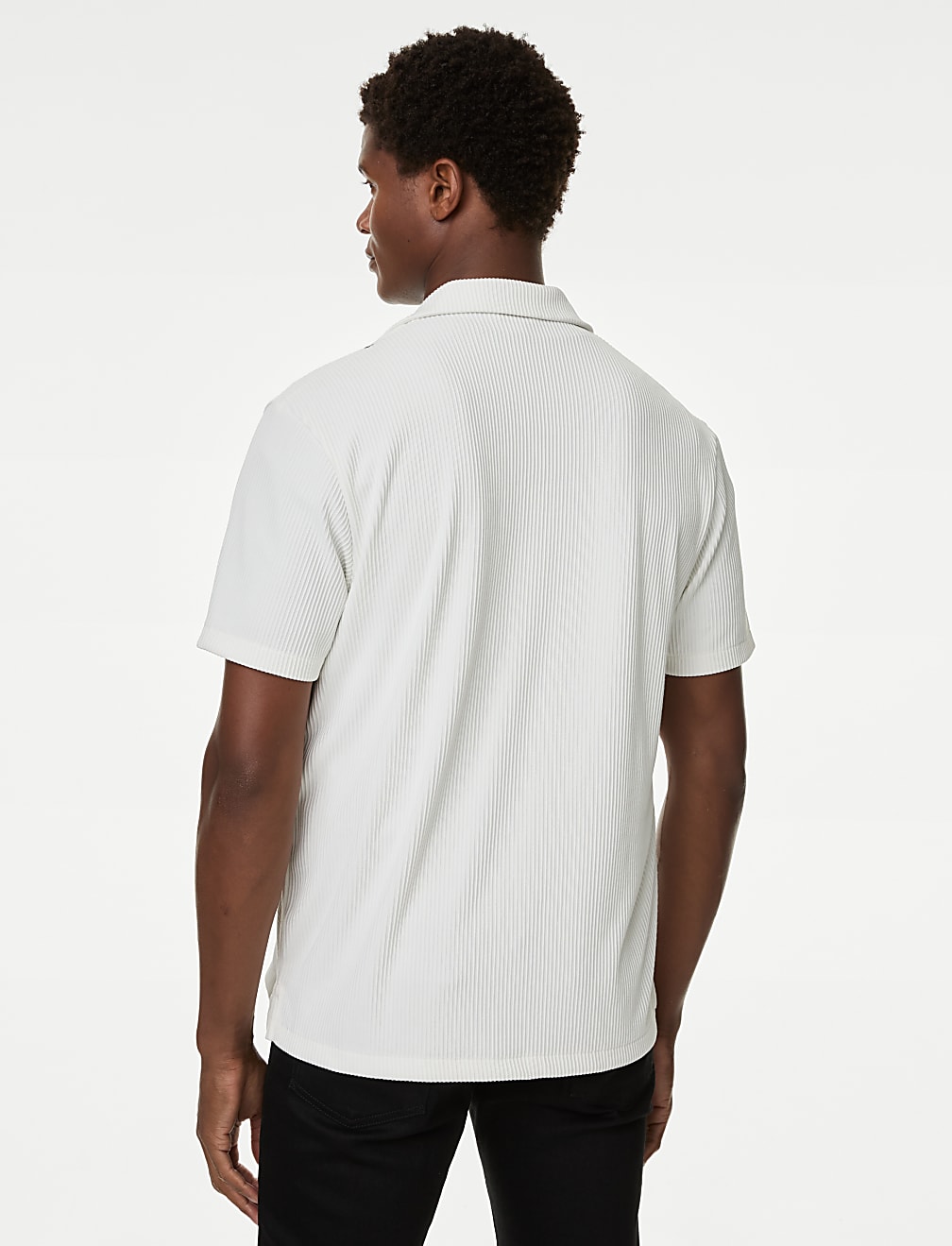 Textured Polo Shirt