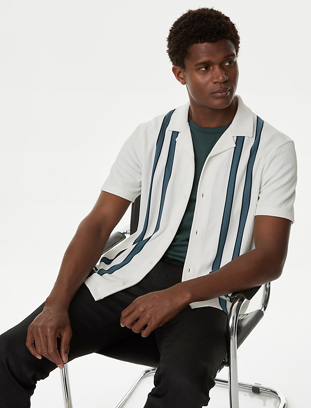 Textured Polo Shirt
