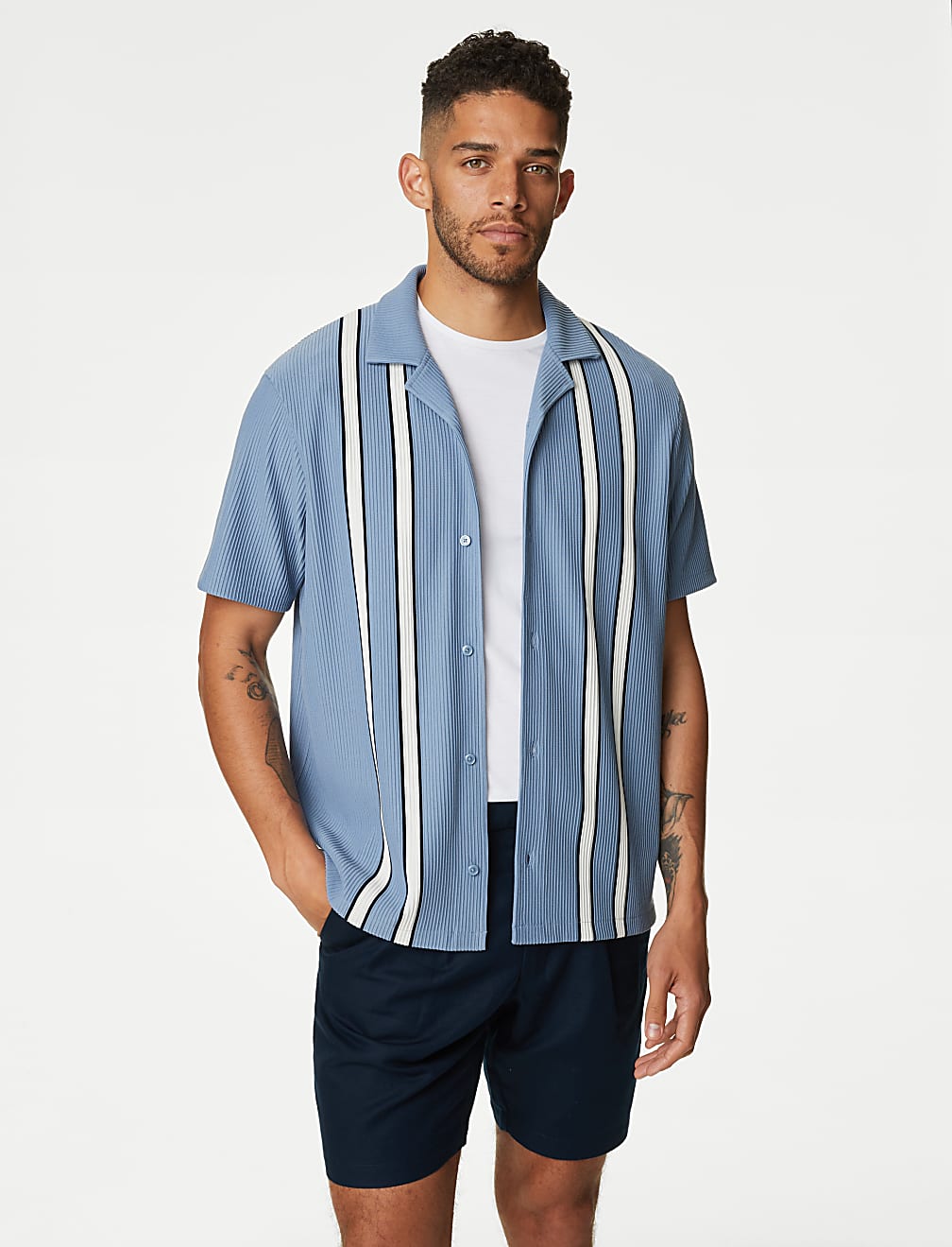 Textured Polo Shirt