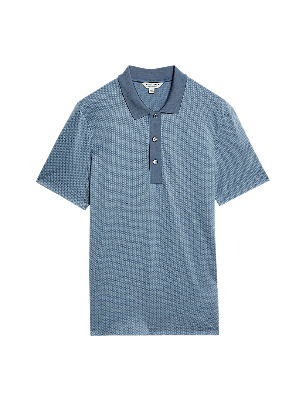 Pure Supima® Cotton Jacquard Polo Shirt