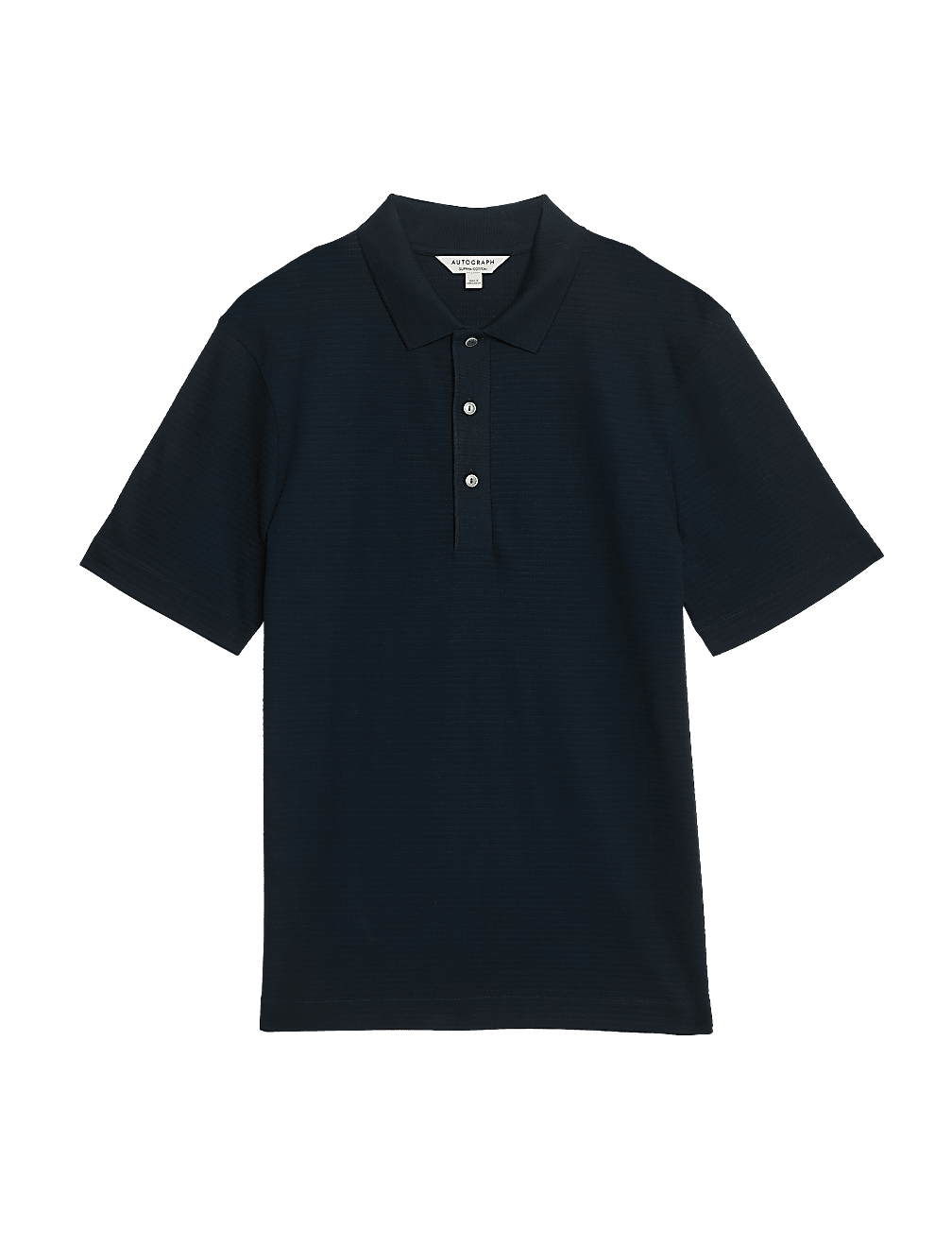 Pure Supima® Cotton Textured Polo Shirt