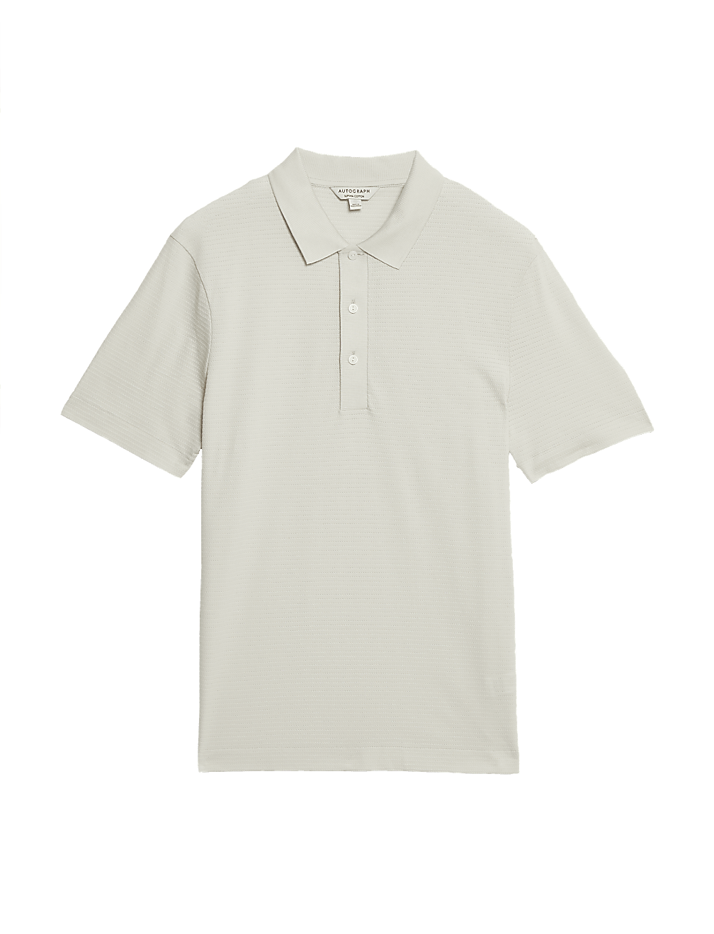 Pure Supima® Cotton Textured Polo Shirt
