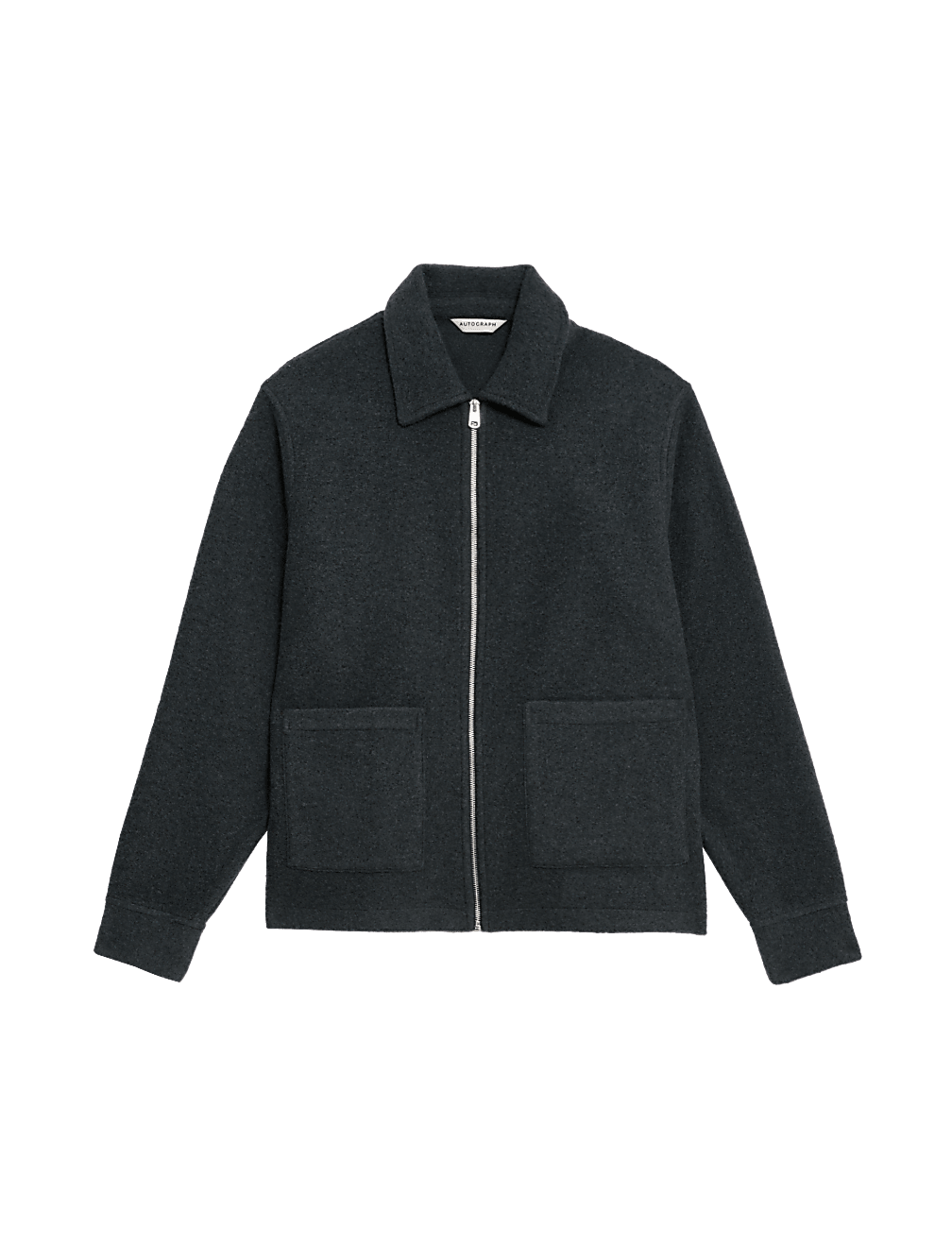Fleece Jacket with Wool