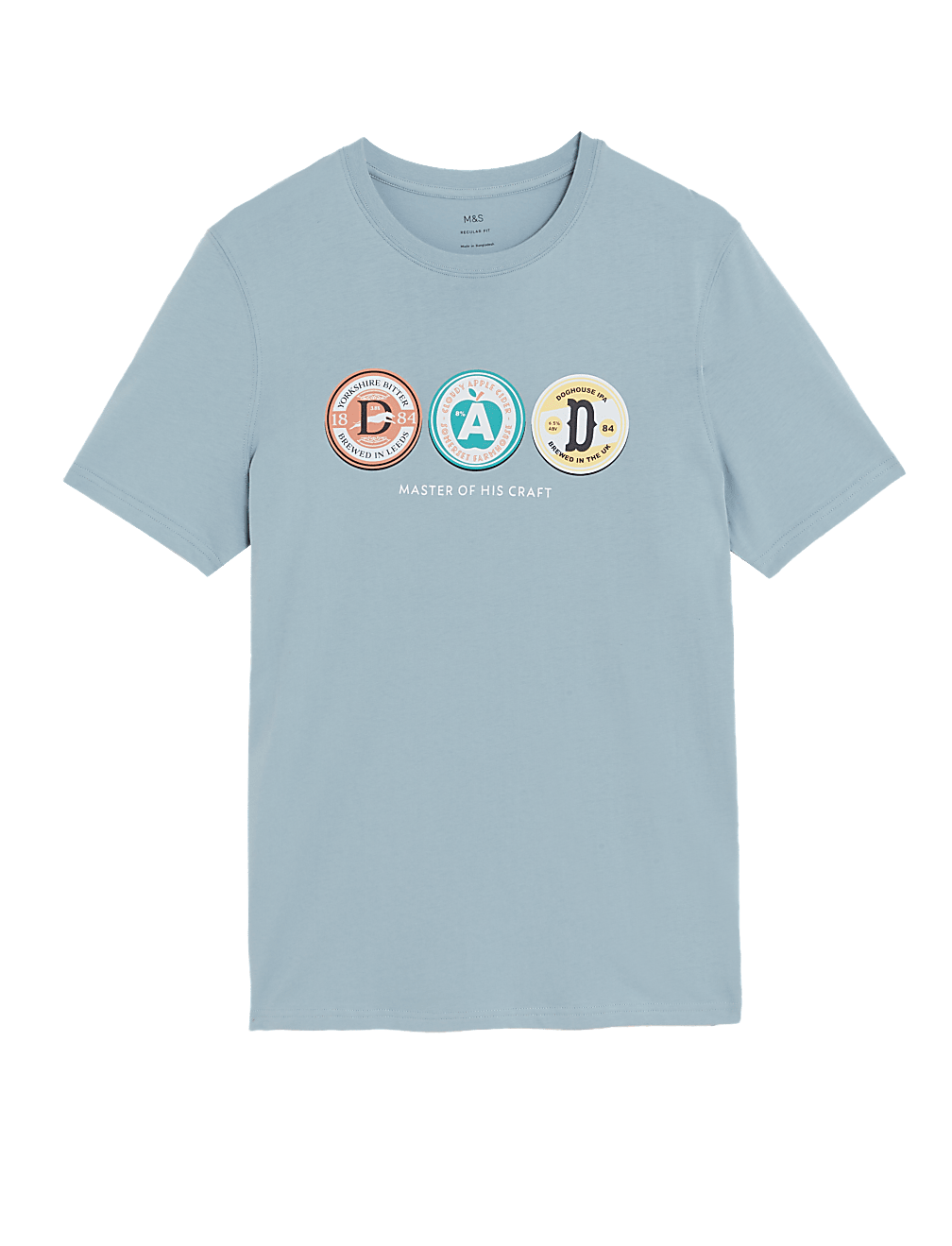 Pure Cotton Dad Graphic T-Shirt