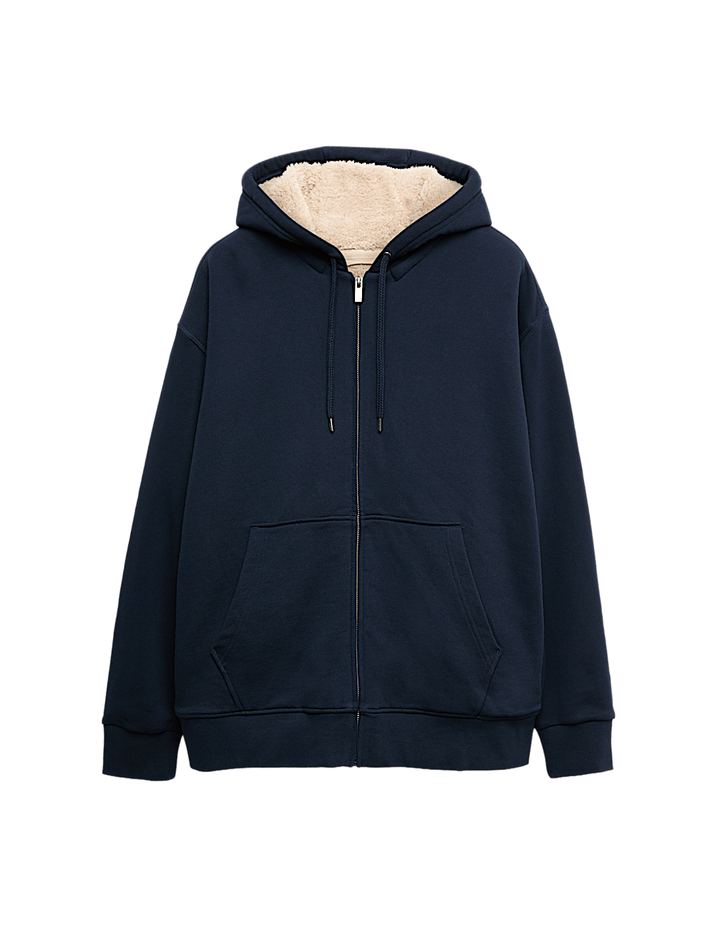 Cotton Rich Fleece Lined Hoodie