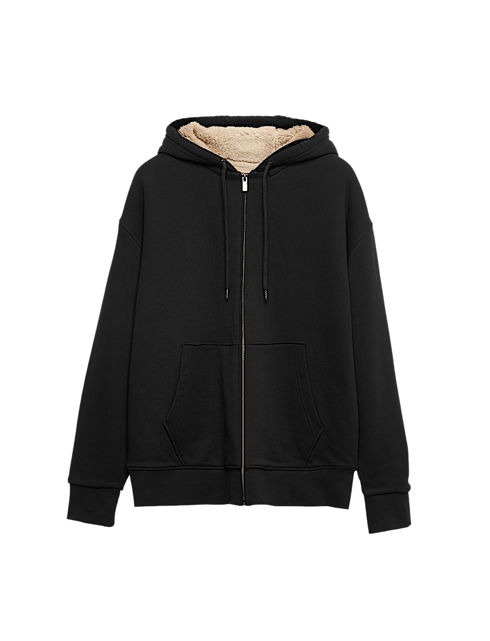 Cotton Rich Fleece Lined Hoodie